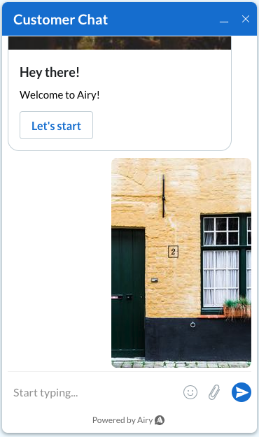 Image Message Preview